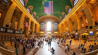 Walking Tour of Grand Central Terminal — New York City 【4K】🇺🇸 [upl. by Purington953]