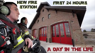 First 24 Hours in a New Fire Station  A Day in the Life [upl. by Atirec78]