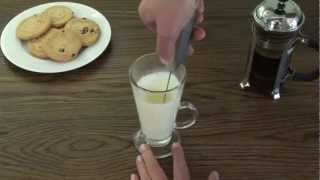 Aerolatte  The Original Steam Free Milk Frother [upl. by Maxentia]