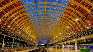 A Walk Around Londons Paddington Railway Station [upl. by Nahtam850]