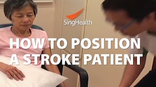 How To Position A Stroke Patient [upl. by Enitnelav370]