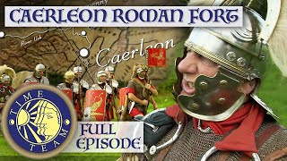 Caerleon Roman Legion Fort In Wales  Time Team [upl. by Ardiedak965]