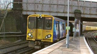 Half an Hour at 216  Birkenhead North Station 1022017  Class 507 508 terminus [upl. by Marna]