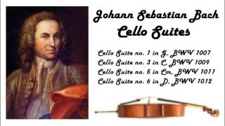 Johann Sebastian Bach  Cello suites in 432 Hz great for reading or studying [upl. by Mena485]