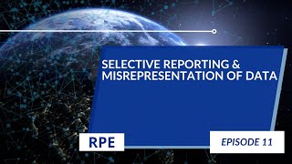 Selective Reporting amp Misrepresentation of Data  Episode 11  Research Ethics [upl. by Pantia]