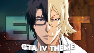 Aizen x Urahara  GTA IV Theme Edit [upl. by Ajay757]